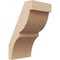 Ekena Millwork 5-inch W x 6-inch D x 10-inch H Valencia Rough Cedar Woodgrain TimberThane Knee Brace, Primed BRCUR05X06X10VALRCPR - alternate 1